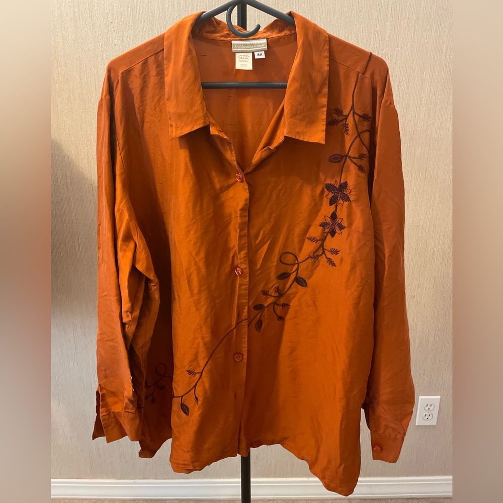 Coldwater Creek Silk Blouse
